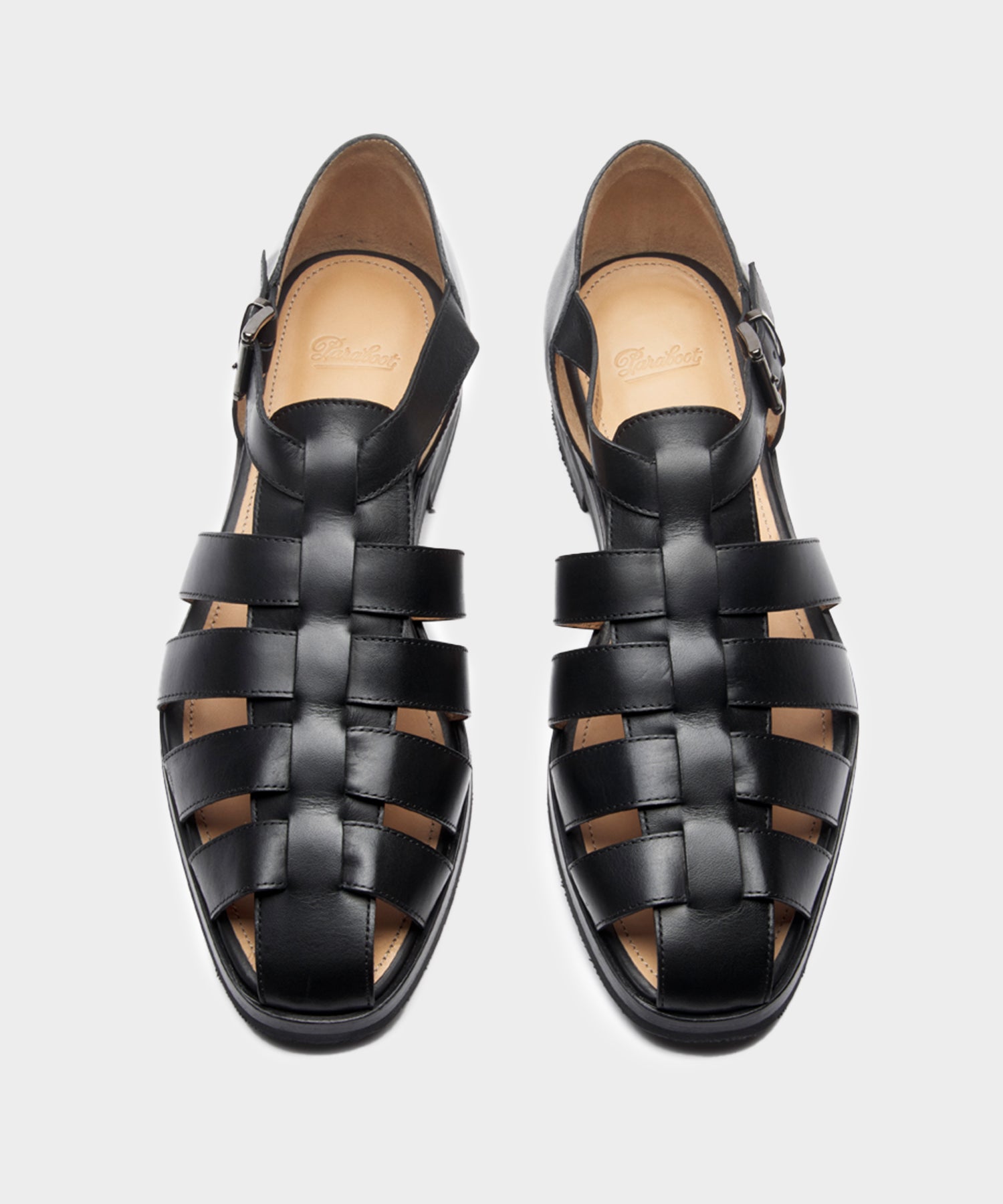 Paraboot FERRET ブラック 5 Paraboot Ferret Crossover Sandal in Black – Todd Snyder
