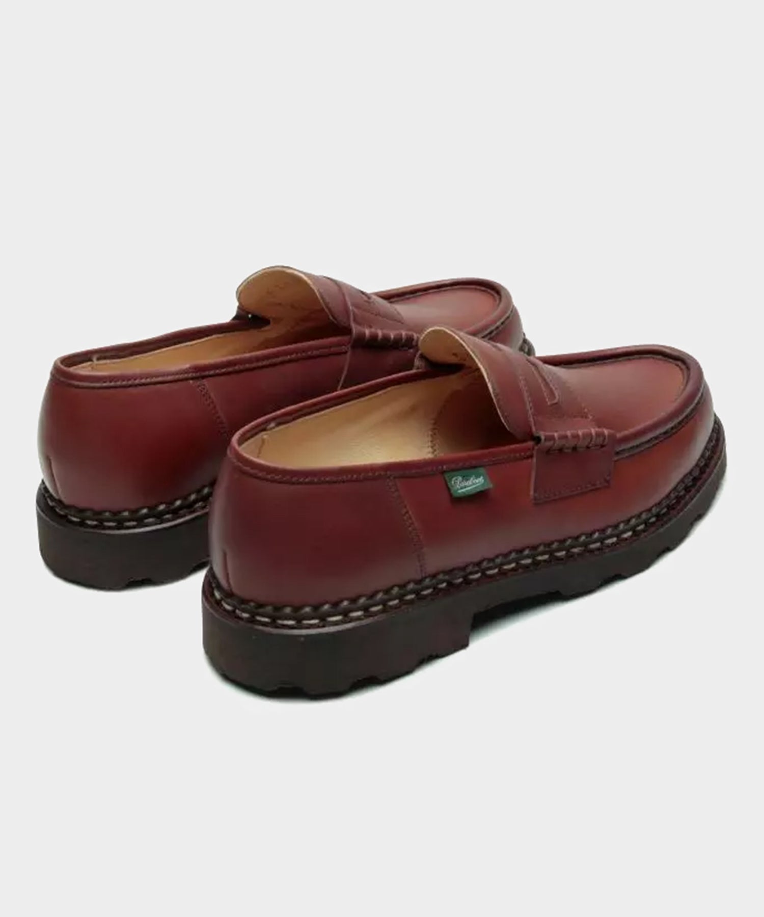 Paraboot Reims Loafer in Lisse Maroon – Todd Snyder