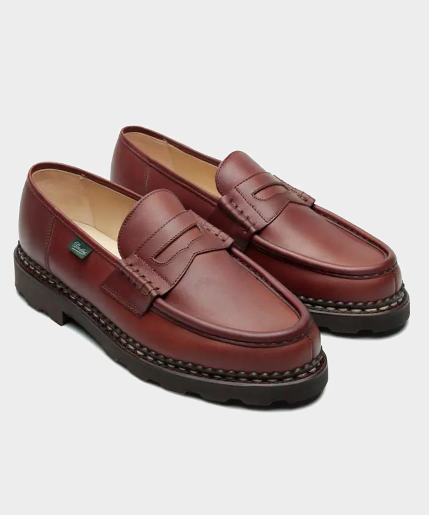 Paraboot Reims Loafer in Lisse Maroon – Todd Snyder