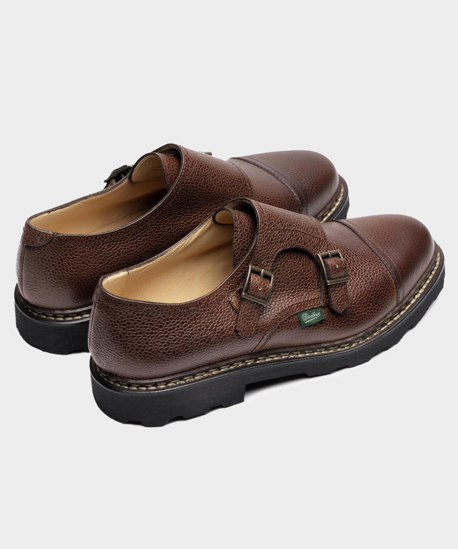 Paraboot William Monk Strap Dress Shoe in Brown – Todd Snyder