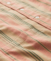 Pink Stripe Short Sleeve Leisure Shirt