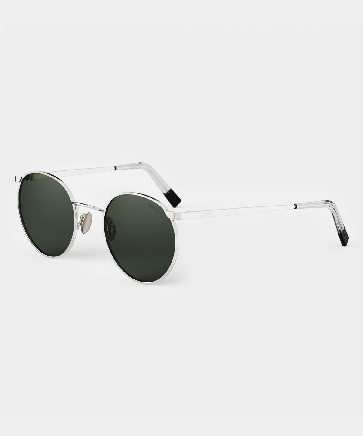 Randolph Skytec Glass Polarized Sunglasses AGX - 23k White Gold