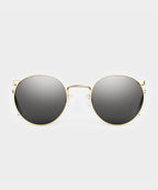 Randolph Skytec Glass Polarized Sunglasses in American Grey & 23k Gold