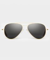 Randolph Skytec Glass Polarized Sunglasses in American Grey 61 MM