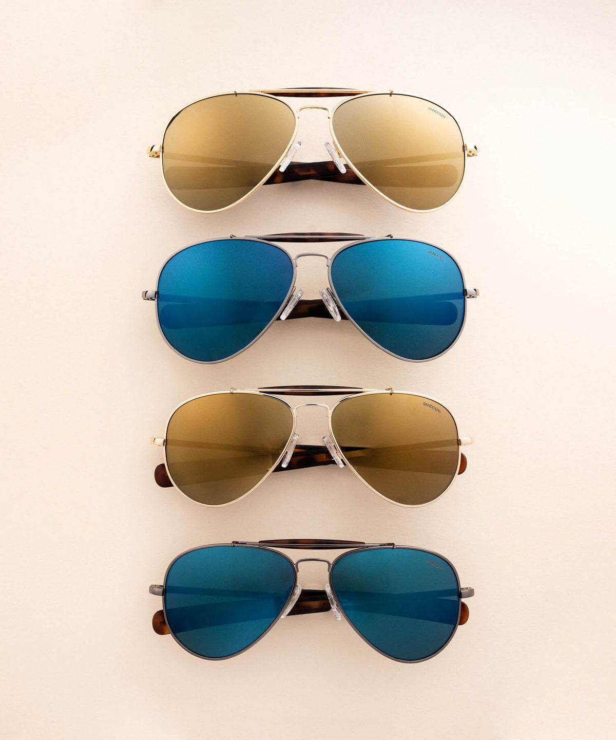 Randolph X Todd Snyder Sportsman 61MM in Gunmetal