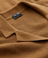 Recycled Cotton Cabana Polo in Camel