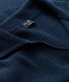 Recycled Cotton Polo in Navy