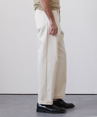 Relaxed Fit 5-Pocket Chino in Canvas