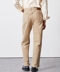 Relaxed Fit 5-Pocket Chino in Casual Khaki