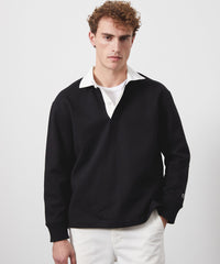 Champion Relaxed Fleece Rugby in Blacktop