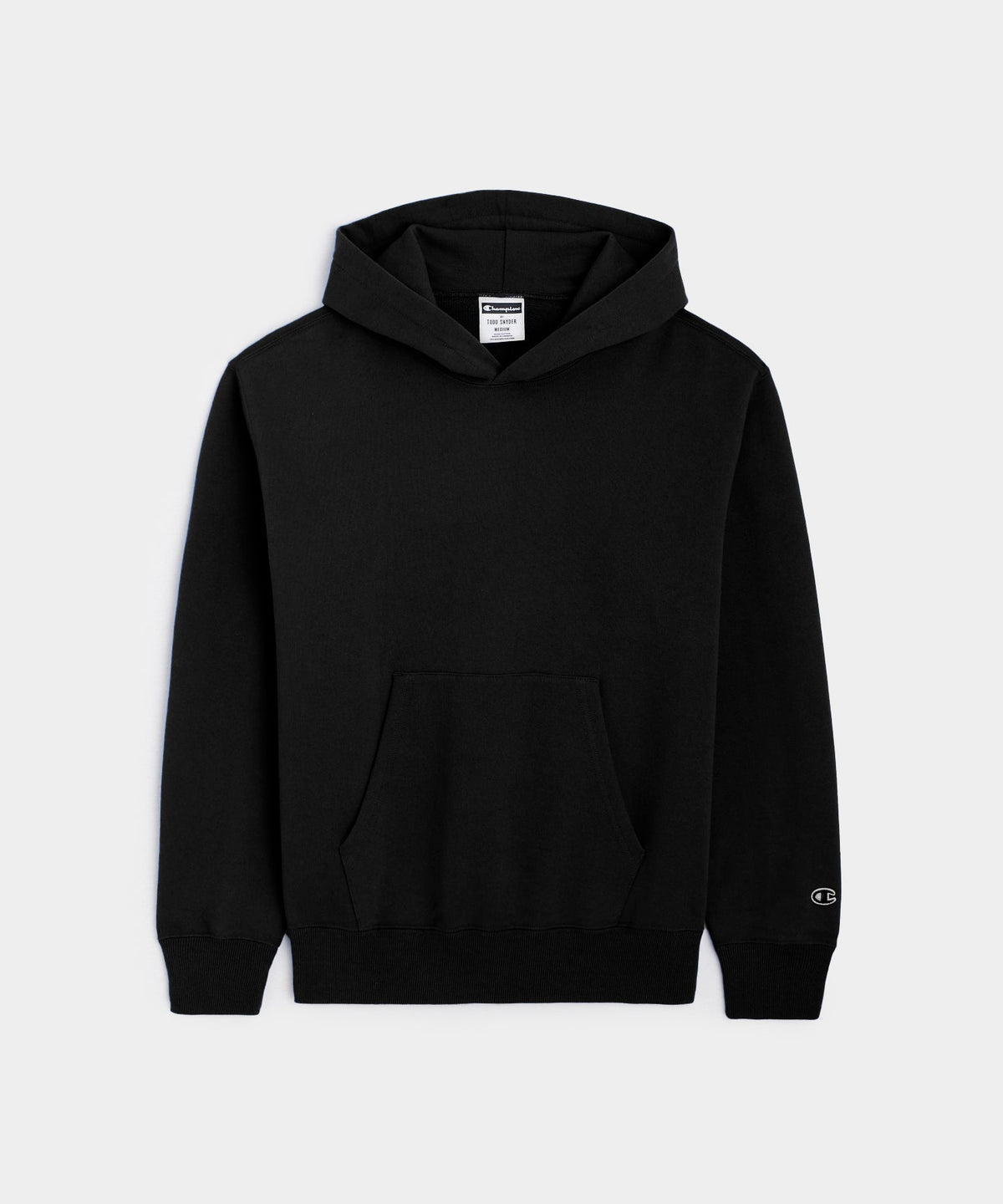 Champion Relaxed Hoodie in Black