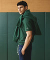 Champion Relaxed Hoodie in Collegiate Green