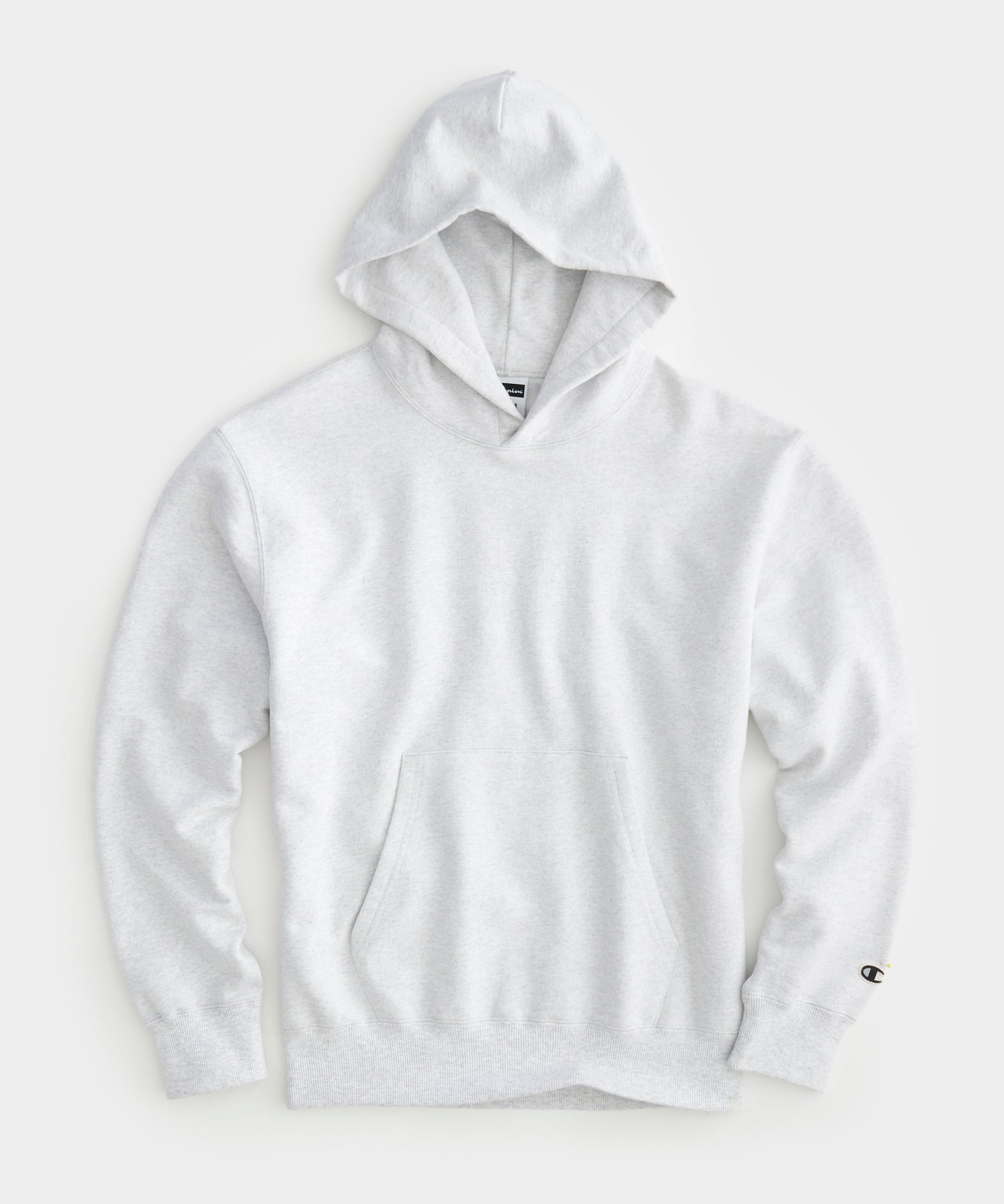 Relaxed Hoodie in Silver Mix