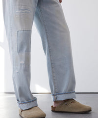 Relaxed Selvedge in Distressed Patch and Repair