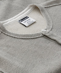 Champion Relaxed Waffle Henley in Graystone