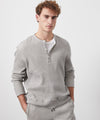 Champion Relaxed Waffle Henley in Graystone