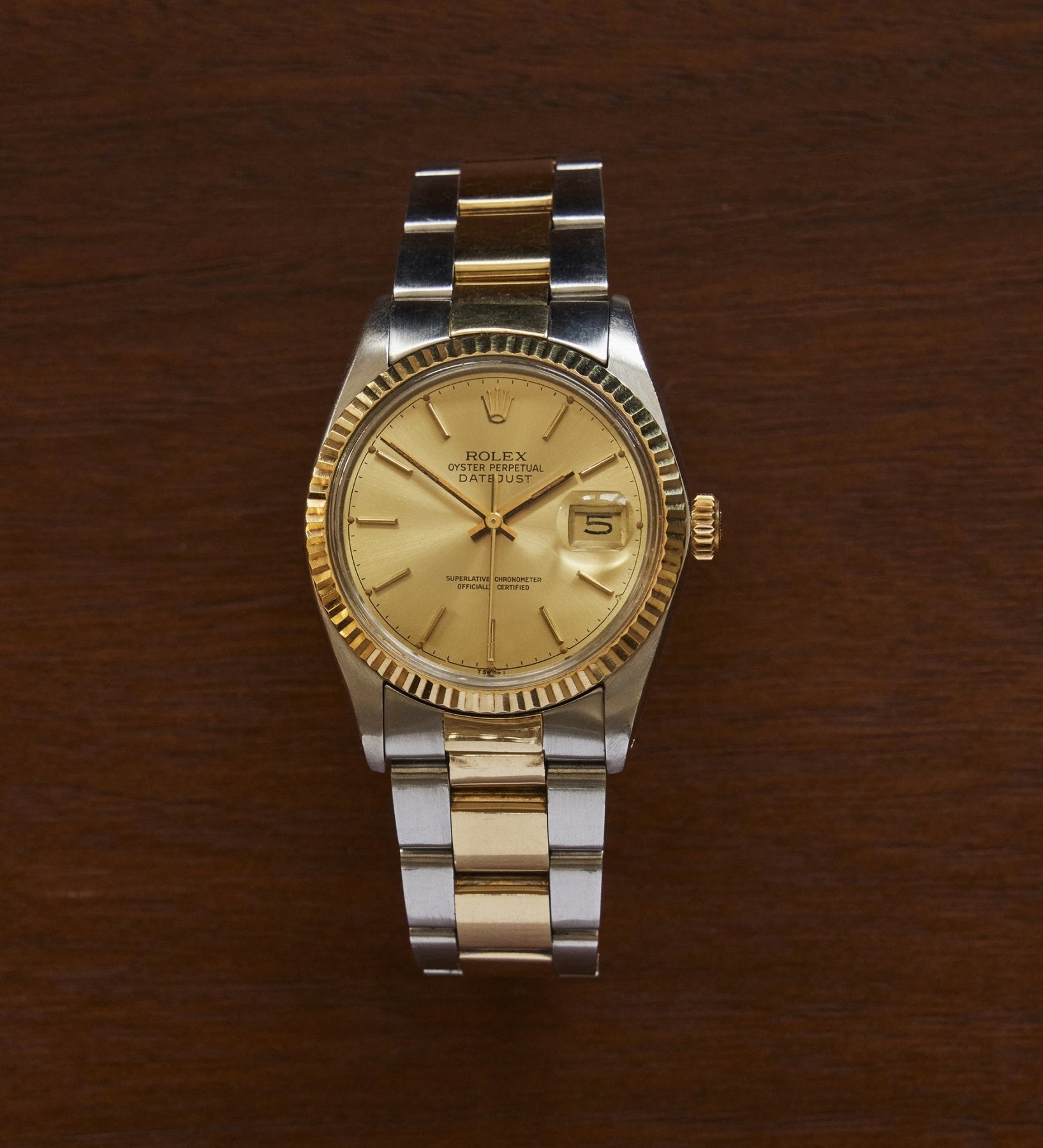 Rolex Oyster Perpetual Datejust 40th Anniversary Watch