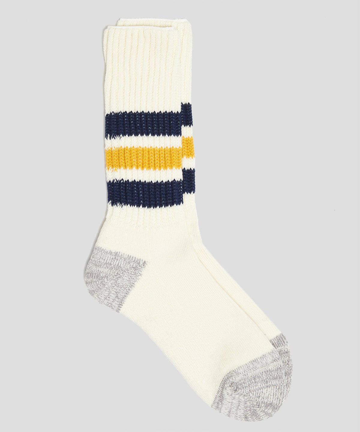 RoToTo Coarse Ribbed Old School Crew Socks