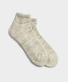 Rototo Organic Daily 3 Pack Ankle Socks in Grey / Ecru