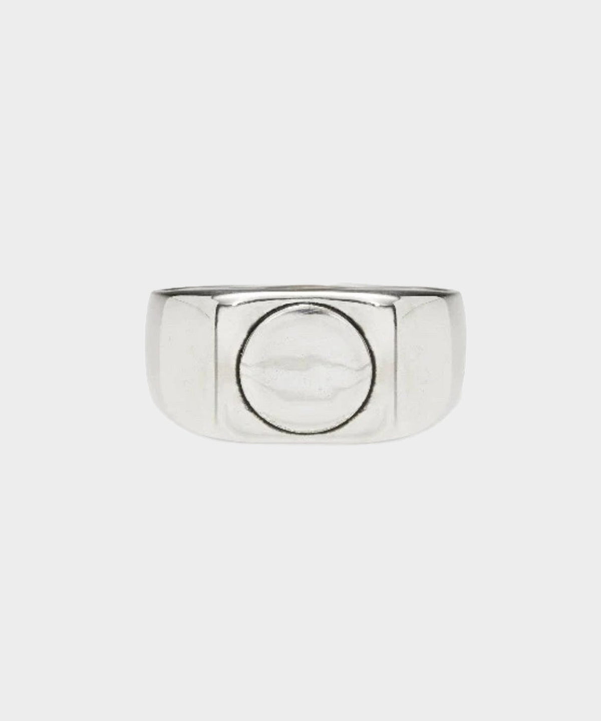 Scosha Geometric Signet in Silver