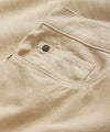 Slim 5-Pocket Cotton Linen Pant in Khaki