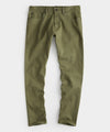 Slim Fit 5-Pocket Chino in Fatigue Green