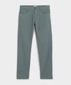 Slim Fit 5-Pocket Chino in Green Pewter