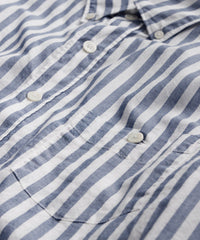 Slim Fit Summerweight Favorite Shirt in Blue Stripe
