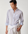 SLIM FIT SUMMERWEIGHT FAVORITE SHIRT IN SKY AWNING STRIPE