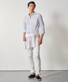 SLIM FIT SUMMERWEIGHT FAVORITE SHIRT IN SKY AWNING STRIPE