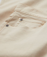 Straight Fit 5-Pocket Chino in Canvas