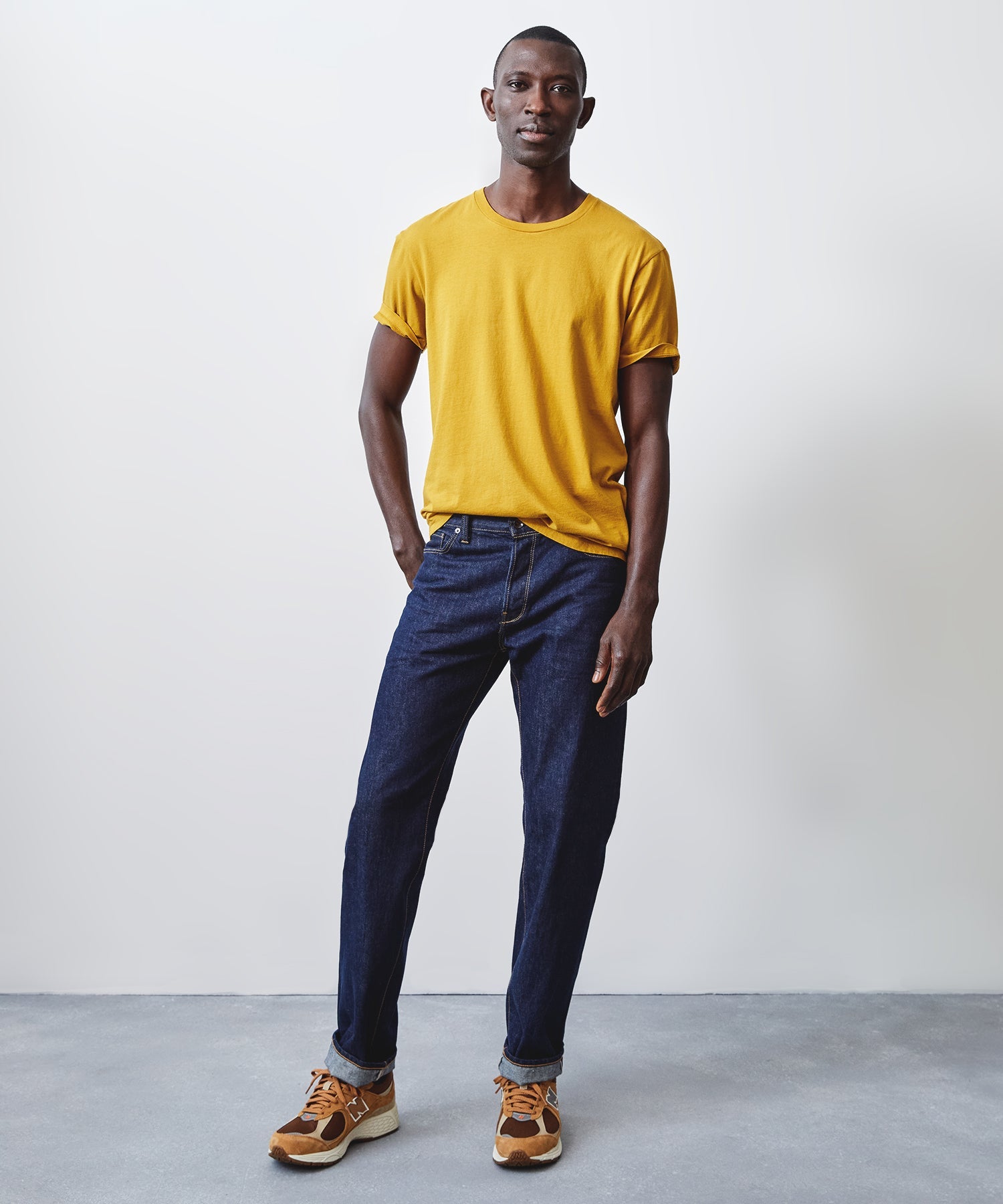 Shop the Look: Straight Fit Selvedge Denim