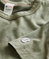 Champion Sun-Faded Champion Basic Jersey Tee in Army Green