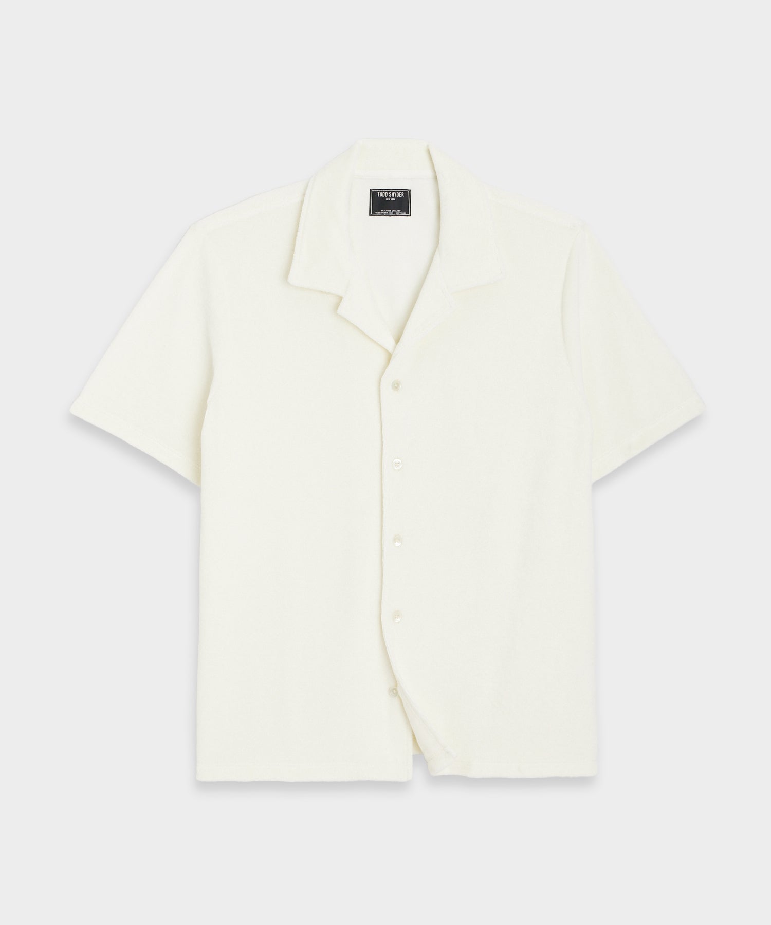 Terry Cabana Polo Shirt in Bisque