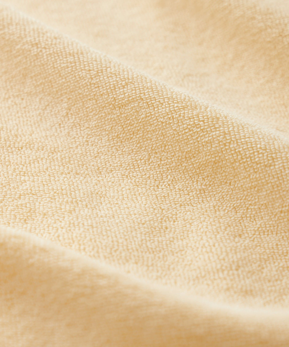 Terry Cabana Polo Shirt in Lemon