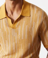 Textured Silk-Cotton Montauk Sweater Polo