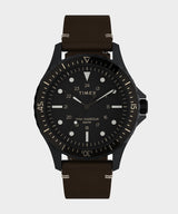 Timex Navi Xl 3-hand 41mm Black Case Black Dial