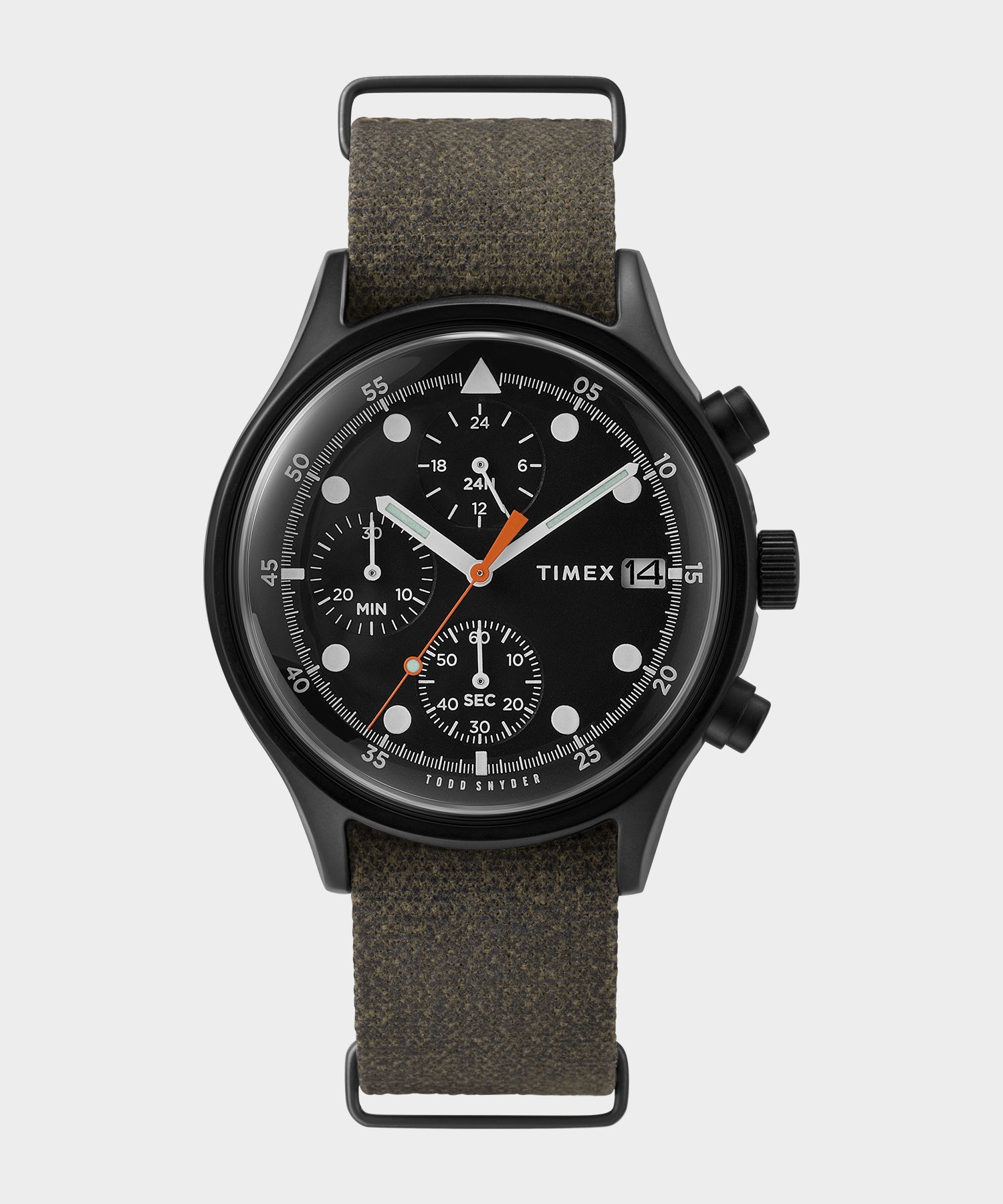 Timex x Todd Snyder MK-1 Sky King in Black