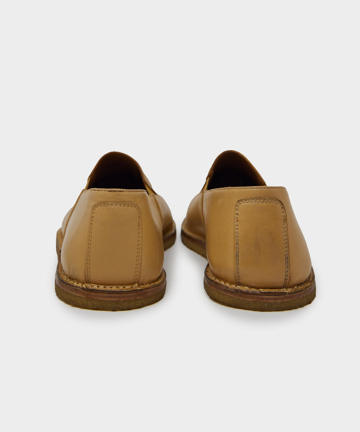 Todd Snyder x Armando Cabral Balanta Leather Espadrille in Camel