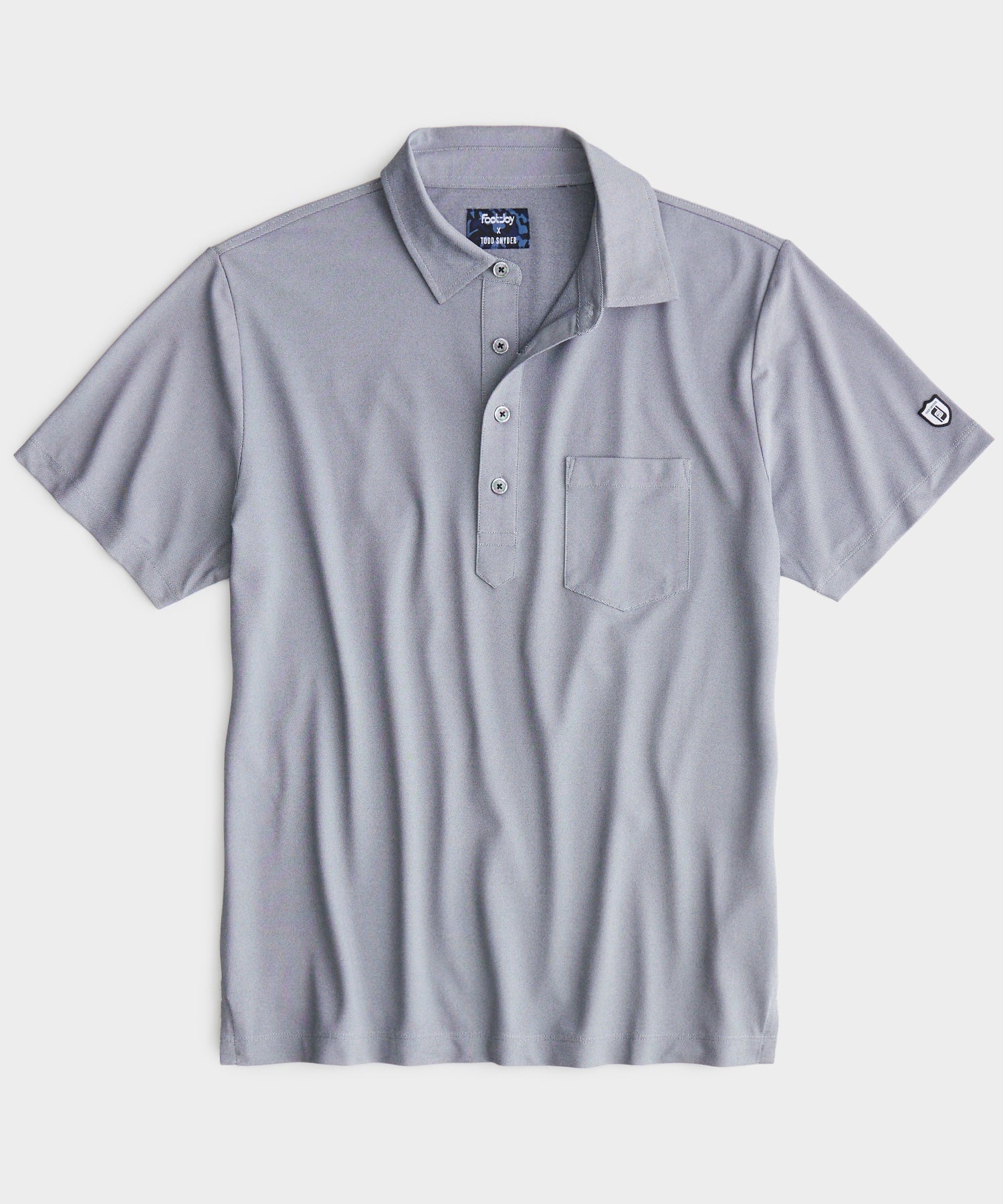 Todd Snyder x FootJoy Oxford Polo In Navy