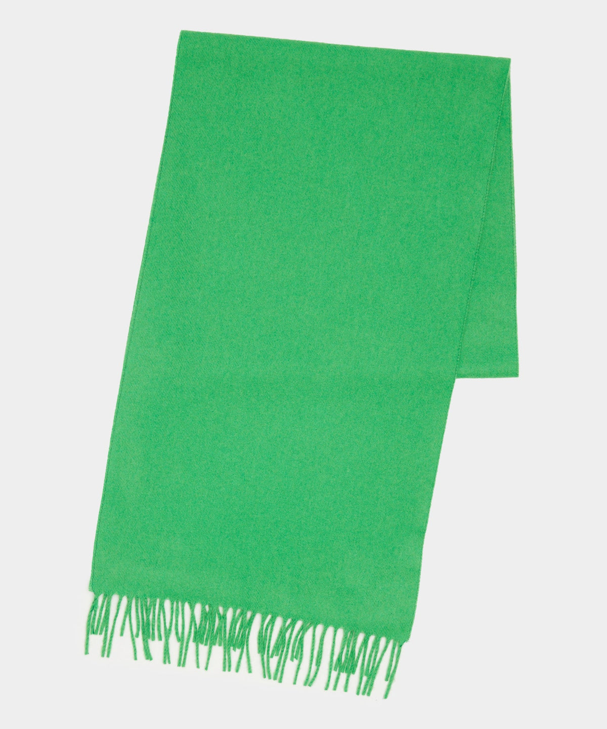 Todd Snyder x Joshua Ellis Cashmere Scarf In Lime