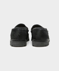 Todd Snyder X Paraboot Reims Black Pony Hair Loafer