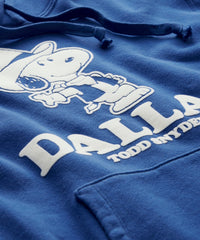 Todd Snyder x Peanuts French Terry Hoodie Dallas