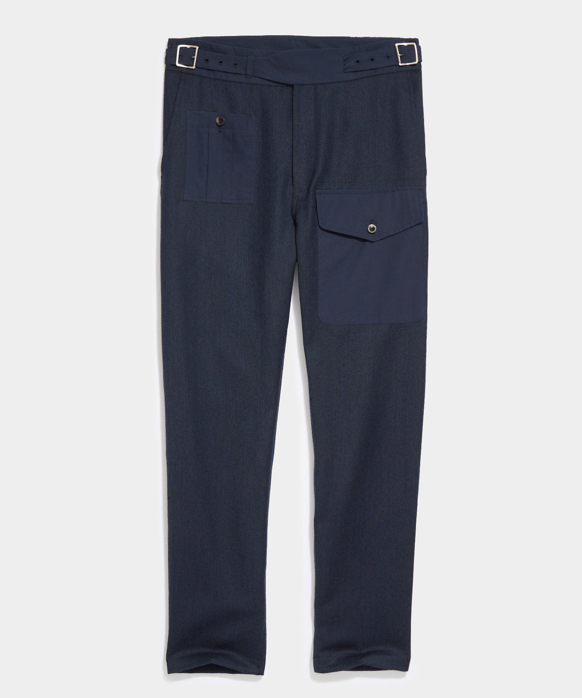 Todd Snyder x Private White Gurkha Pant in Navy