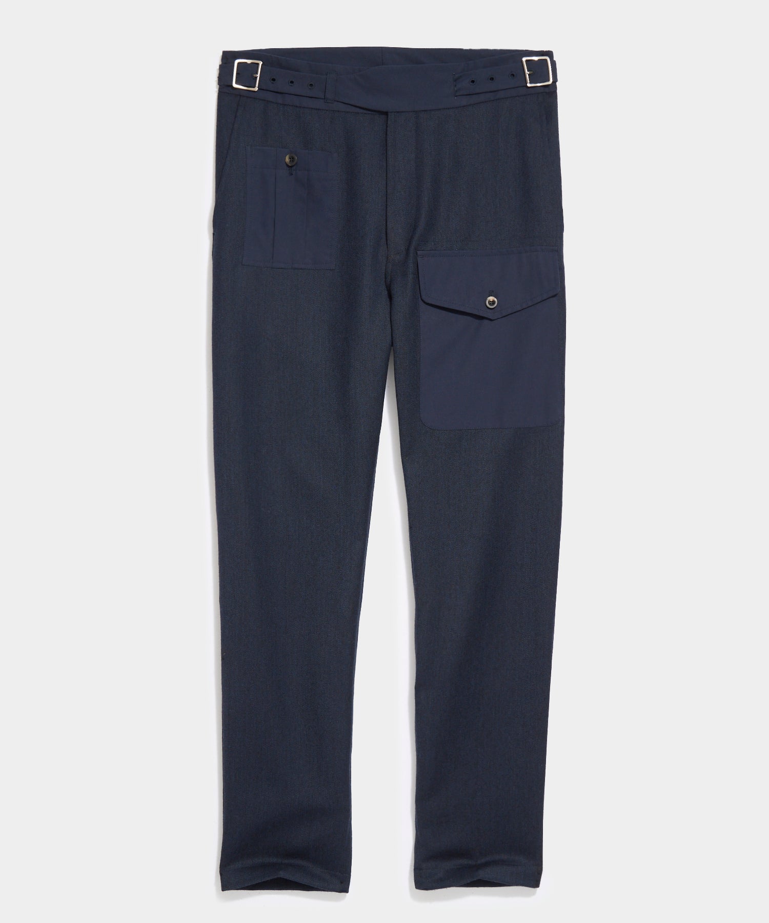 Todd Snyder x Private White Gurkha Pant in Navy