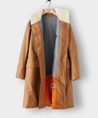 Todd Snyder x Private White Jeep Coat with Shearling Shawl Collar