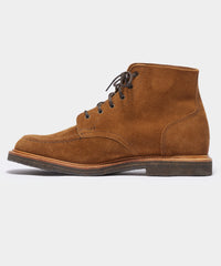 Todd Snyder x Sanders Apron Boot in Tobacco Suede