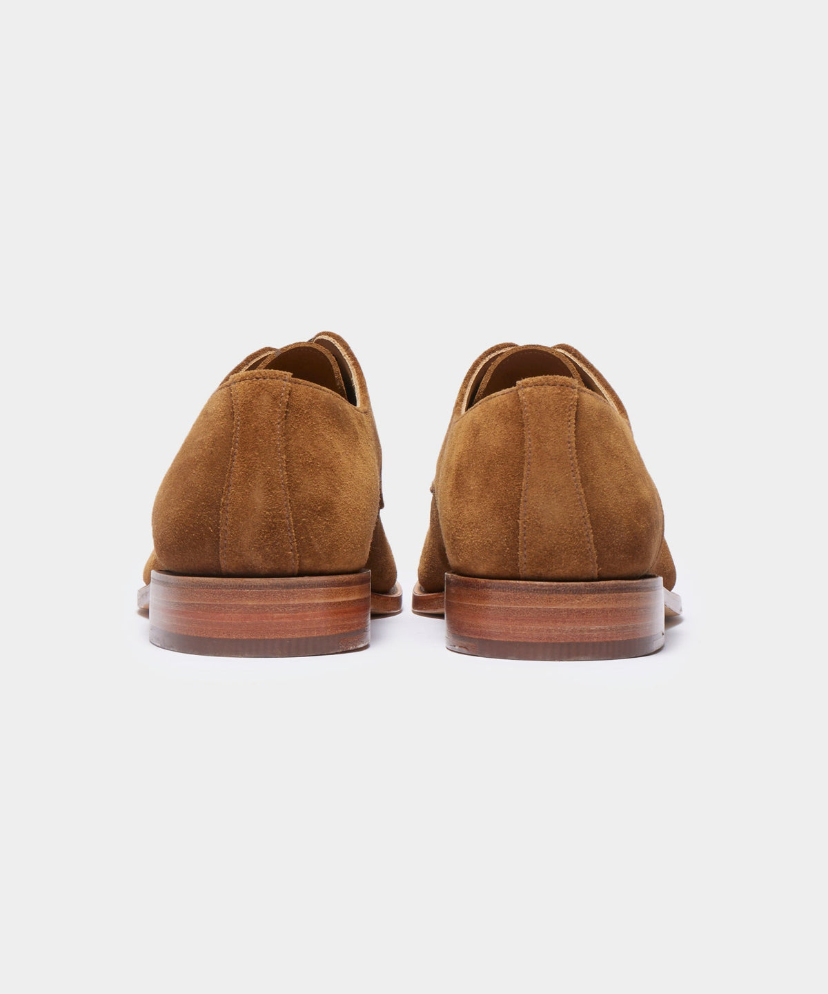 Todd Snyder x Sanders Archie Unconstructed Lace-Up Suede Derby
