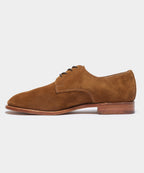 Todd Snyder x Sanders Archie Unconstructed Lace-Up Suede Derby