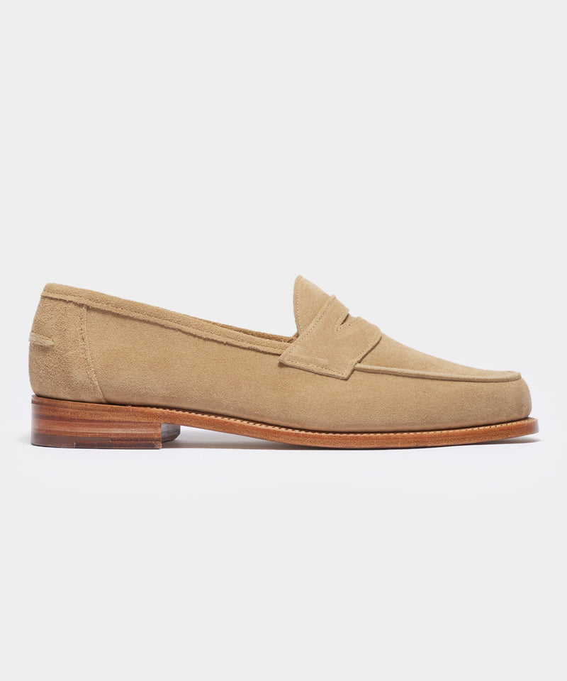 Todd Snyder x Sanders Suede Edwin Loafer